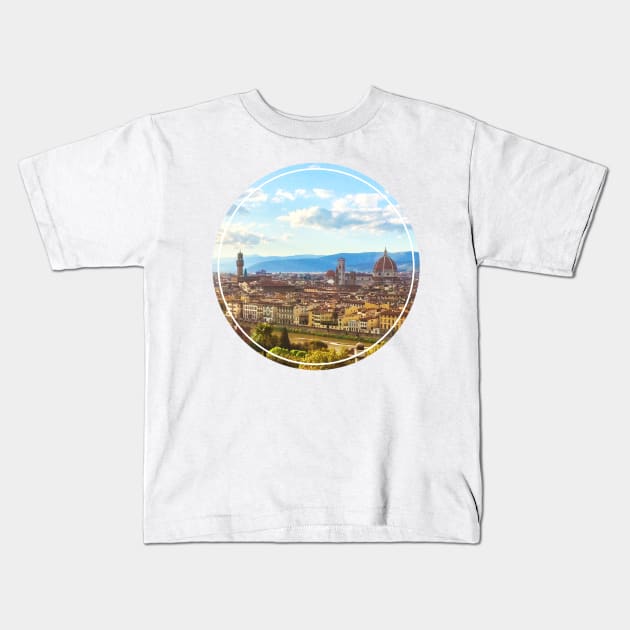 Florence, Italy Kids T-Shirt by aterkaderk